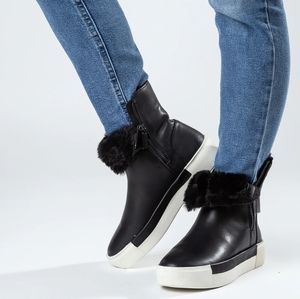 JSLIDES Victory Black Leather Waterproof B…